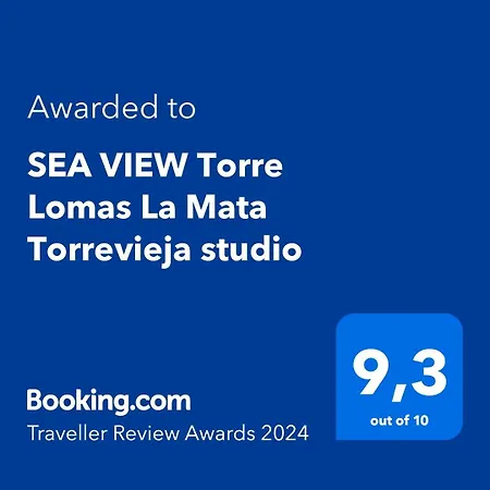 Sea View Torre Lomas La Mata Studio Apartamento *